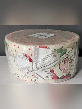 HTF (RARE) 2018 Moda Jelly Roll Fabric (Swell Christmas)